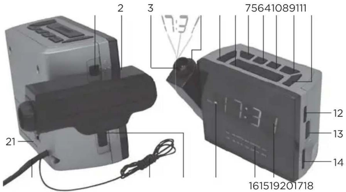 OK OCR 150PR - KOMNOHEHTbl - 1