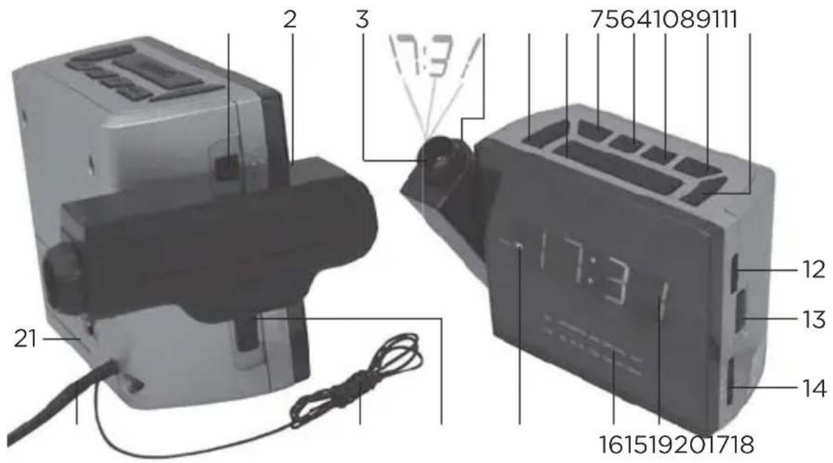 OK OCR 150PR - ONDERDELEN - 1