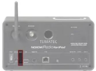 Noxon IRadio for iPod - Le bouton de réinitialisation - 2