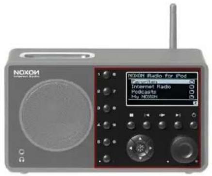 Noxon IRadio for iPod - - La télécommande et les touches du NOXON - 2