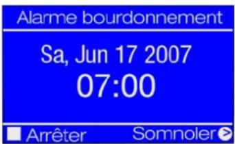 Noxon IRadio for iPod - Le réveil sonne... les fonctions Stop et Snooze? - 1