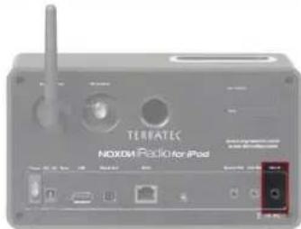 Noxon IRadio for iPod - L'entrée audio analogue (« Line In ») - 1