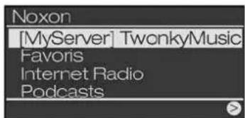 Noxon IRadio for iPod - Pour savoir comment procéder en cas d'utilisation d'un serveur proxy, veuillez dire la page suivante! - 1