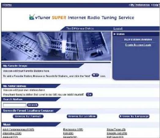Noxon IRadio for iPod - Votre service vTuner Premium, gestion des favors la deuxieme. - 1