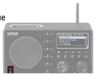 Noxon IRadio for iPod - Le bouton de réinitialisation - 1