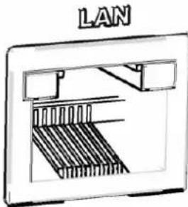 Noxon IRadio Cube - La prise réseau (« LAN ») - 1