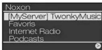 Noxon IRadio Cube - En cas d'utilisation d'un serveur proxy... - 6