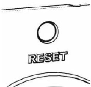 Noxon IRadio Cube - Le bouton de réinitialisation (« RESET ») - 1