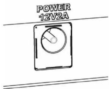 Noxon IRadio Cube - La prise pour le bloc d'alimentation secteur (« POWER ») - 1