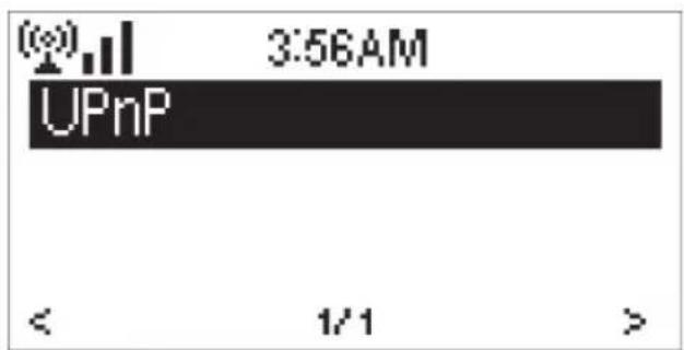 (00) 3:56AM UPnP < 1/1 >