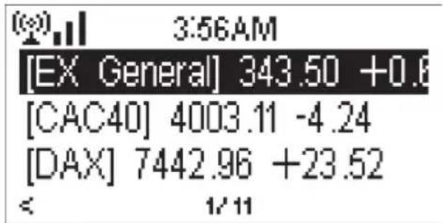 [EX General] 343.50 +0.6 [CAC40] 4003.11 -4.24 [DAX] 7442.96 +23.52 < 1/11