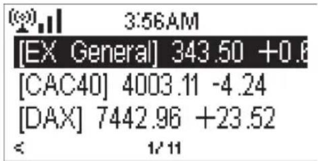 [EX General] 343.50 +0.6 [CAC40] 4003.11 -4.24 [DAX] 7442.96 +23.52 < 1/11