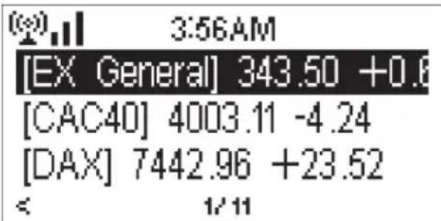 [EX General] 343.50 +0.6 [CAC40] 4003.11 -4.24 [DAX] 7442.96 +23.52 < 1/11