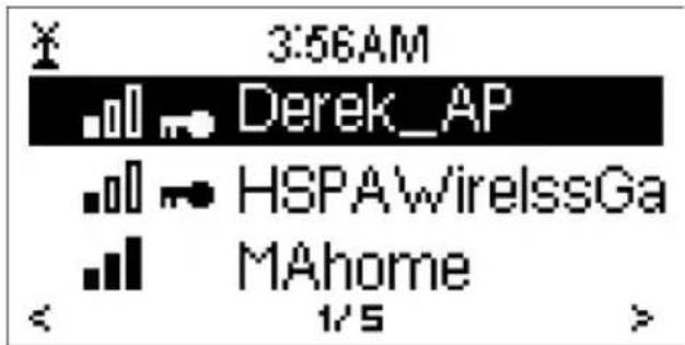 3:56AM Derek_AP HSPA\wirelssGa MAhome 1/5 >
