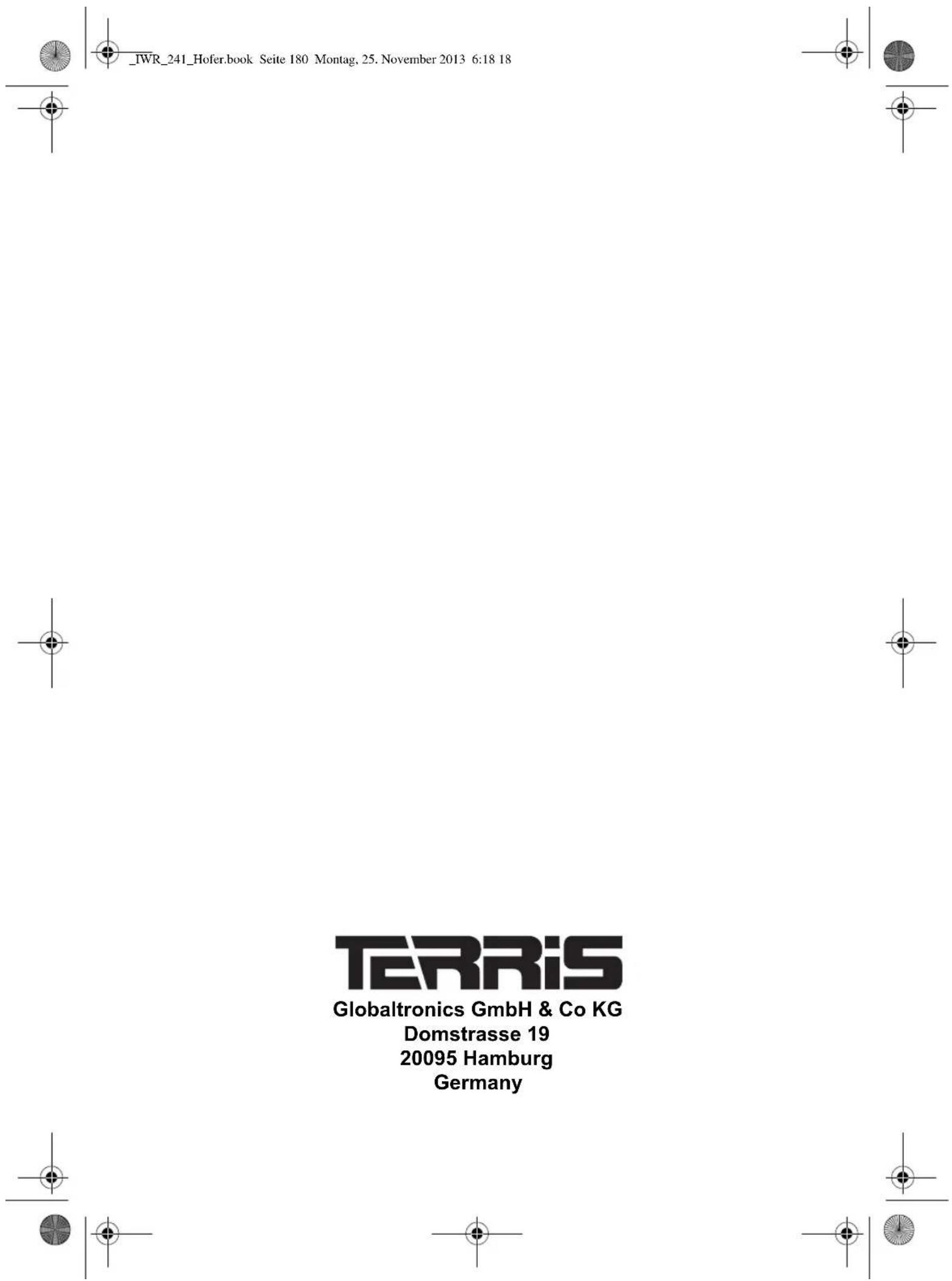 Terris IWR 241 - ODPRAVLJANJE TEŽAV - 3