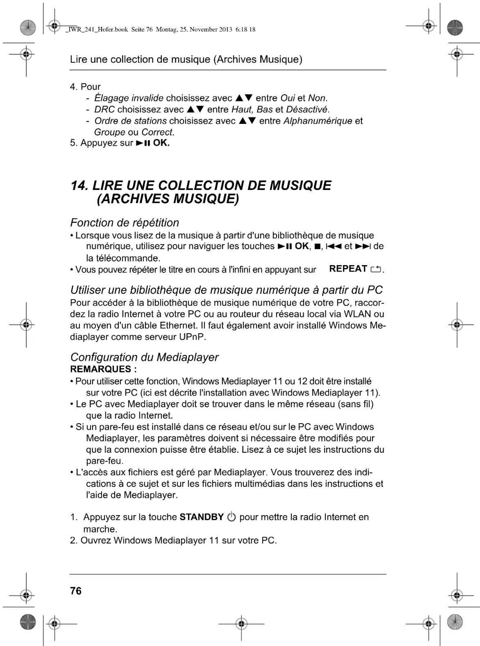 Terris IWR 241 - AUTRES FONCTIONS DAB - 1