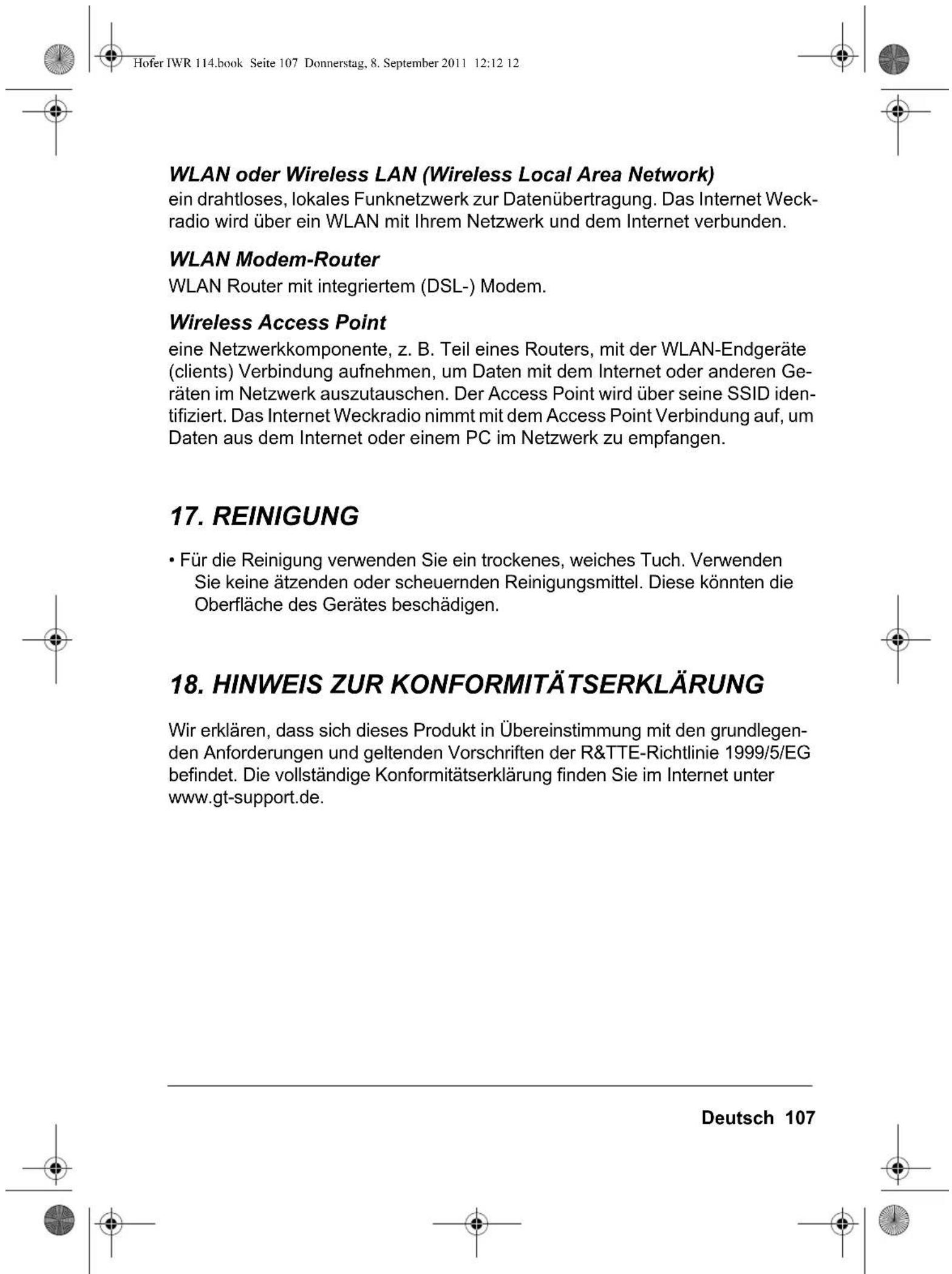 Terris IWR 114 - MAC-Adresse - 2