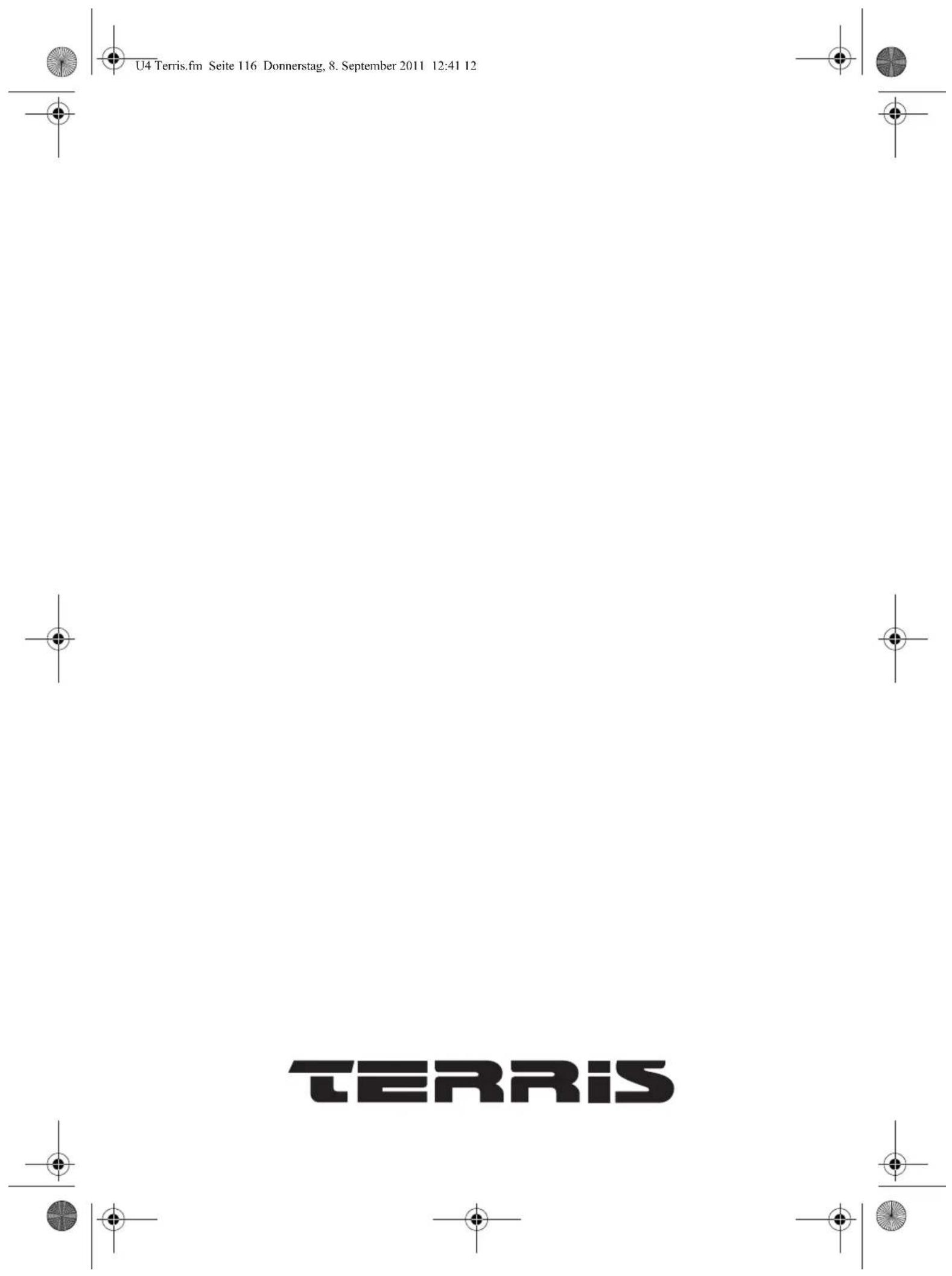 Terris IWR 114 - GARANTIESCHEIN - 4