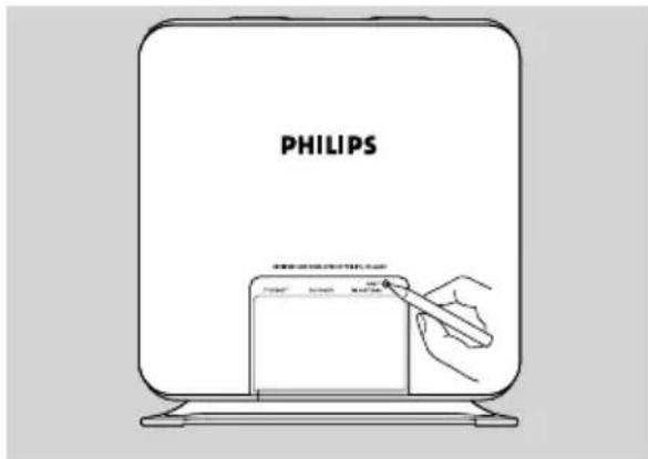 PHILIPS WAK3300 - Réinitialisation - 1