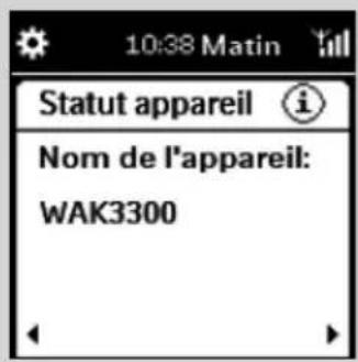 PHILIPS WAK3300 - Voir les informations concernant l'appareil - 2
