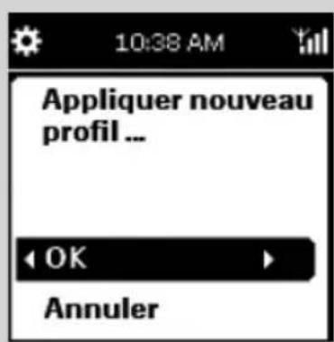 PHILIPS WAK3300 - Sauvegarder les profils de connexion préétablis - 4
