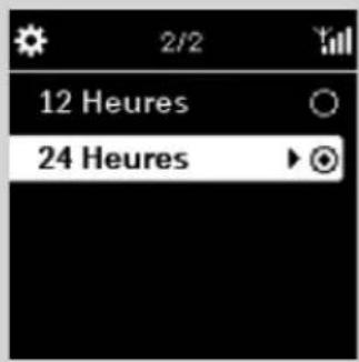 PHILIPS WAK3300 - Réglez l'heure - 1
