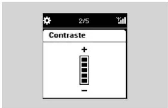 PHILIPS WAK3300 - Contraste: - 1