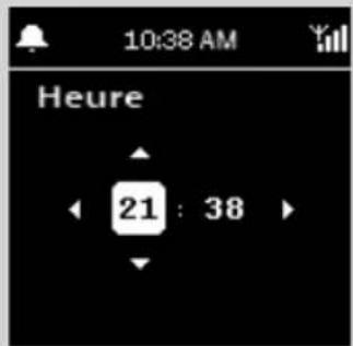 PHILIPS WAK3300 - Régler l'heure de l'alarme - 3