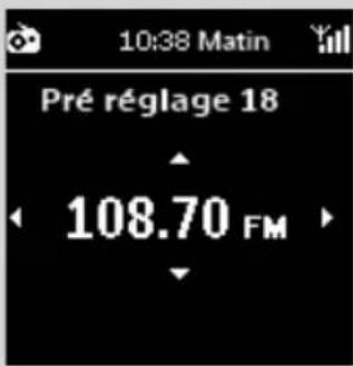PHILIPS WAK3300 - Pour écouter une station présélectionnée - 1