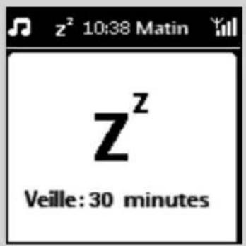 PHILIPS WAK3300 - Réglage du minuteur de veille - 2