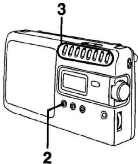 PANASONIC RF3700 - Préroglage manuel de la mémoire - 1