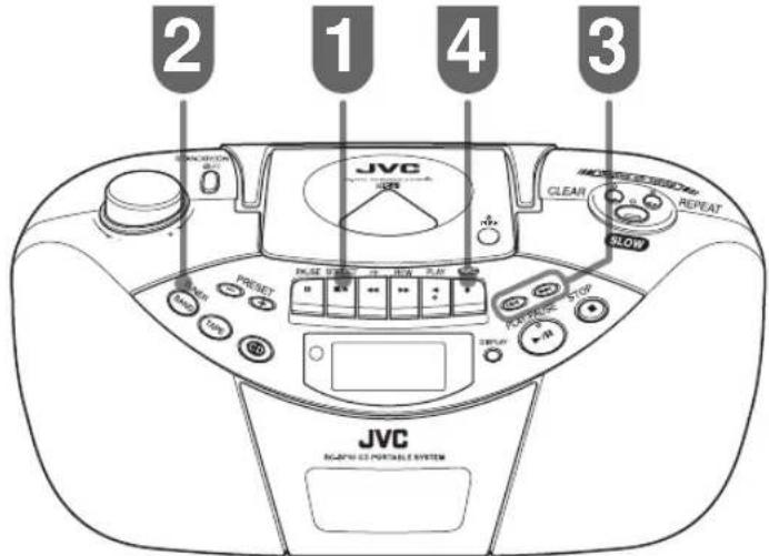 JVC RCBF10 - Enregistrement d'une émission de radio - 1