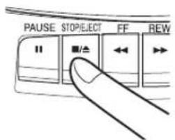 JVC RCBF10 - Stop een cassettebandje in het apparaat. - 1
