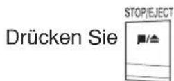 JVC RCBF10 - ■ Aufnahme beenden - 1