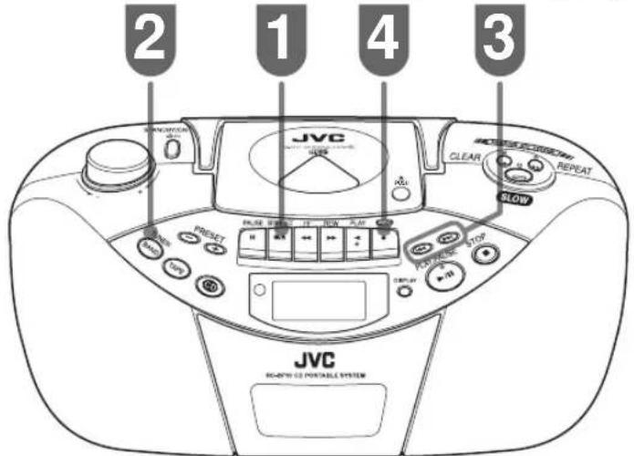 JVC RCBF10 - Radio-uitzendingen opnemen - 1
