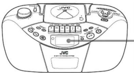 JVC RCBF10 - Fenêtre d'affichage - 1