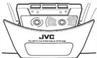 JVC RCBF10 - Insérez une cassette. - 3