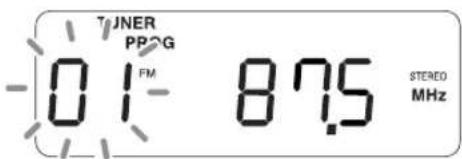 JVC RCBF10 - Radiosender speichern (Voreinstellung) - 4