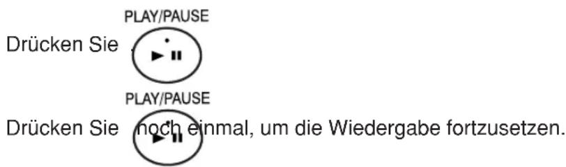 JVC RCBF10 - ■ Wiedergabe unterbrechen - 1