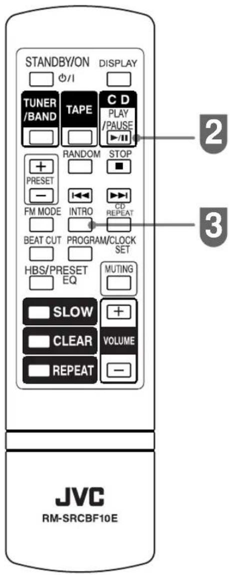 JVC RCBF10 - Wiedergabe Anfänge - 2