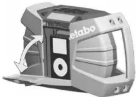 METABO PowerMaxx RC 12 - Bufferbatterijen plaatsen (2x AAA): - 2
