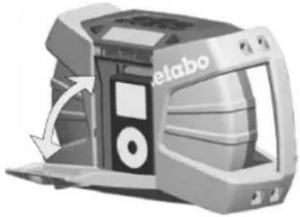 METABO PowerMaxx RC 12 - Pufferbatterien einsetzen (2x AAA): - 3
