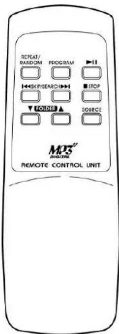 Soundmaster RCD1350 - TELECOMMANDE FONCTION DES COMMANDES - 1