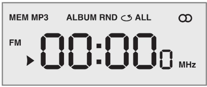 GRUNDIG RCD 1445 USB - Display - 1