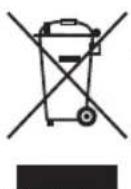 AEG SR 4371 BT - Meaning of the "Dustbin" Symbol - 1