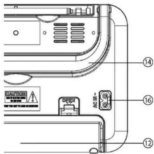 AKAI AR72 - Description of the unit &amp; Controls location - 3