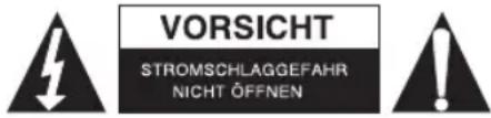 KONIG HAVTR900 - Sicherheitsvorkehrungen: - 1
