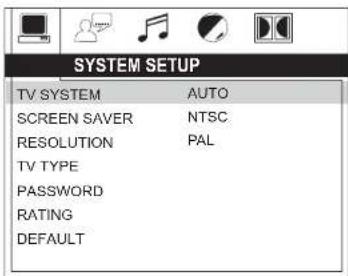 JENSEN AWM975 - Menu Configuration - 1