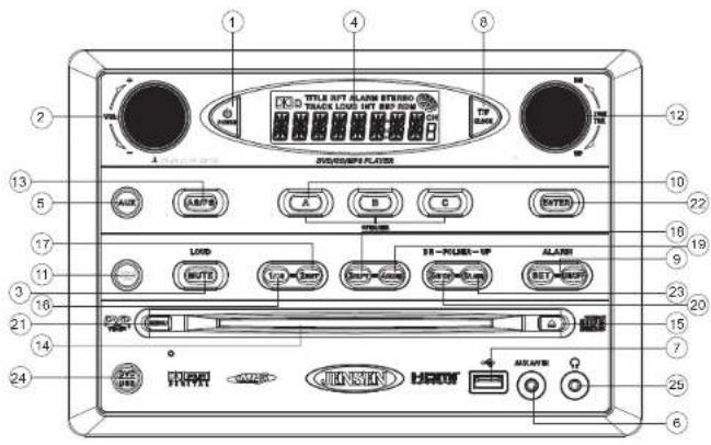 JENSEN AWM975 - CD Playback Information - 1