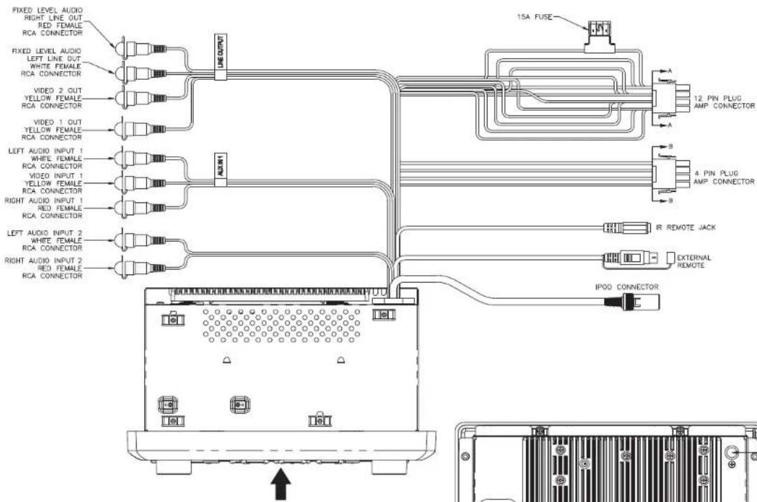 JENSEN AWM975 - Wiring - 1